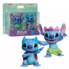 Just Play Stitch 2 db-os figura készlet - hula és superhero játékfigura