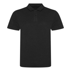 Just Polos JP001 tri-blend galléros férfi póló Just Polos, Heather Black-L