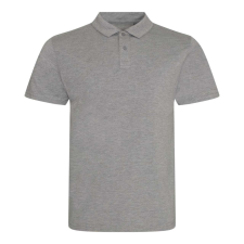 Just Polos JP001 tri-blend galléros férfi póló Just Polos, Heather Grey-M férfi póló