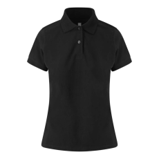 Just Polos JP002F sztreccs galléros Női póló Just Polos, Black-S