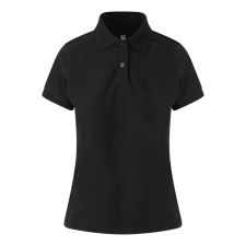 Just Polos JP002F sztreccs galléros Női póló Just Polos, Black-XL női póló