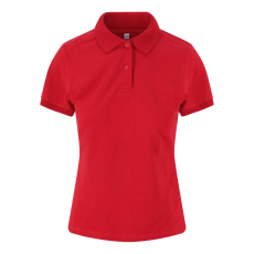 Just Polos JP002F sztreccs galléros Női póló Just Polos, Red-2XL