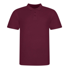 Just Polos JP100 mikropiké unisex galléros póló Just Polos, Burgundy-2XL