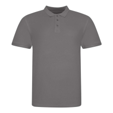 Just Polos JP100 mikropiké unisex galléros póló Just Polos, Charcoal-2XL férfi póló