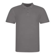 Just Polos JP100 mikropiké unisex galléros póló Just Polos, Charcoal-3XL férfi póló