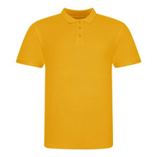 Just Polos JP100 mikropiké unisex galléros póló Just Polos, Mustard-2XL férfi póló