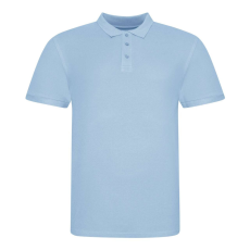 Just Polos JP100 mikropiké unisex galléros póló Just Polos, Sky Blue-L