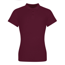 Just Polos JP100F rövid ujjú Női galléros póló Just Polos, Burgundy-XS női póló