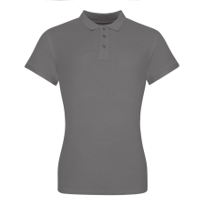 Just Polos JP100F rövid ujjú Női galléros póló Just Polos, Charcoal-2XL női póló