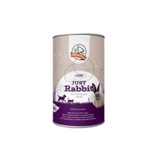  JUST RABBIT 100% párolt nyúl 400 g kutyaeledel