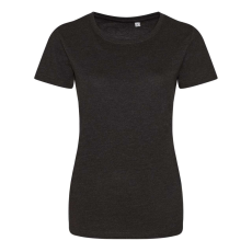 Just Ts JT001F tri-blend Női rövid ujjú póló Just Ts, Heather Black-XL