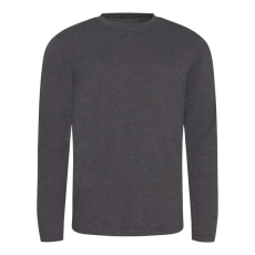 Just Ts JT002 tri-blend hosszú ujjú férfi póló Just Ts, Heather Charcoal-M