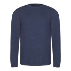 Just Ts JT002 tri-blend hosszú ujjú férfi póló Just Ts, Heather Navy-S