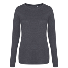 Just Ts JT002F HOSSZU UJJÚ NŐI TRI-BLEND PÓLÓ XS