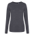 Just Ts JT002F tri-blend Női hosszú ujjú póló Just Ts, Heather Charcoal-XL