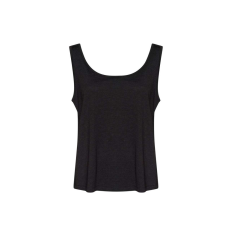 Just Ts JT017 laza szabású Női ujjatlan póló-trikó Just Ts, Heather Black-XL