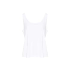 Just Ts JT017 laza szabású Női ujjatlan póló-trikó Just Ts, Solid White-L