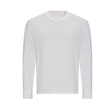 Just Ts JT019 bő szabású unisex hosszú ujjú póló Just Ts, White-M