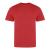 Just Ts JT100 rövid ujjú unisex környakas póló Just Ts, Fire Red-XL