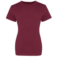 Just Ts JT100F rövid ujjú Női kereknyakú póló Just Ts, Burgundy-XL női póló