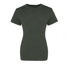 Just Ts JT100F rövid ujjú Női kereknyakú póló Just Ts, Combat Green-L