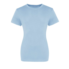 Just Ts JT100F rövid ujjú Női kereknyakú póló Just Ts, Sky Blue-XL női póló