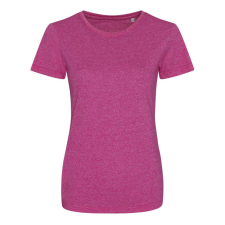 Just Ts Női márga hatású rövid ujjú póló, Just Ts JT030F, Space Pink/White-S női póló