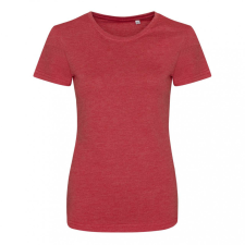 Just Ts Női póló Just Ts JT001F Tri-Blend póló -XS, Heather Red női póló