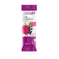  Justvit Toroknyalóka, málna-fekete ribizli ízű, 1 darab vitamin és táplálékkiegészítő