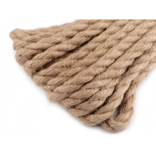  Juta fonott madzag - 10 méter dekorációs kellék