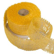  Juta szalag 5cm x10y bézs dekorációs kellék