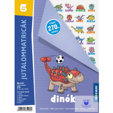  Jutalommatricák 6. Dinók tankönyv