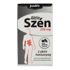  JUTAVIT AKTÍV SZÉN 250 MG TABLETTA 30 DB gyógyhatású készítmény