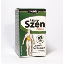 JutaVit Aktív Szén tbl. 50x 250mg vitamin és táplálékkiegészítő