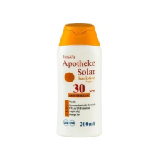 JutaVit Apotheke Solar naptej 30 faktor 200 ml naptej, napolaj