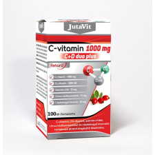 JutaVit C-vitamin 1000mg C+D DUO Plus 100x vitamin és táplálékkiegészítő