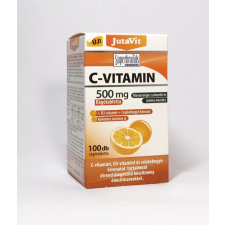 JutaVit C-vitamin 500mg rágótabletta+D3+csipkebogyó kivonat 100 db(narancs) vitamin és táplálékkiegészítő