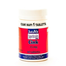 JutaVit cink 15mg tabletta 60 db vitamin és táplálékkiegészítő