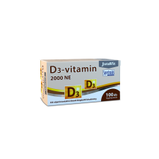JutaVit D3-vitamin 2000NE (50µg) lágykapszula - 100 db É-K. vitamin és táplálékkiegészítő