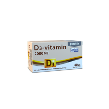 JutaVit D3-vitamin 2000NE (50µg) lágykapszula - 40 db É-K. vitamin és táplálékkiegészítő