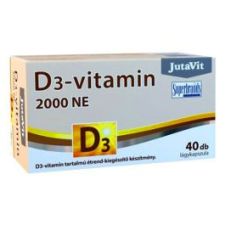 JUTAVIT D3-VITAMIN 2000NE LAGYKAPSZULA 40X vitamin és táplálékkiegészítő