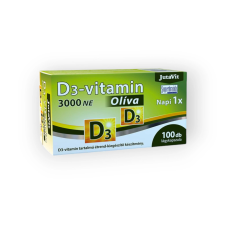 JutaVit D3-vitamin 3000 NE Olíva lágykapszula 100x vitamin és táplálékkiegészítő