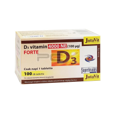 Jutavit d3 vitamin 4000ne forte tabletta 100db vitamin és táplálékkiegészítő
