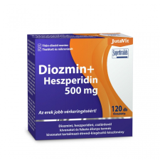 JutaVit Diozmin+Heszperidin 500mg, filmtabletta 120db – Titán-dioxid mentes vitamin és táplálékkiegészítő