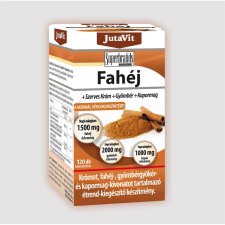 Jutavit fahéj+szerves króm+gyömbér+kapormag flmtabletta 120 db gyógyhatású készítmény