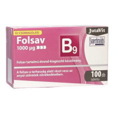 JutaVit Folsav 1000 Ug 100 db Filmtabletta vitamin és táplálékkiegészítő