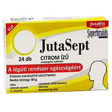 JutaVit JutaSept citrom ízű szopogató tabletta 24db alapvető élelmiszer