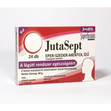 JutaVit JutaSept szopogató tabletta EPER-SZEDER-MENTOL - 24 db vitamin és táplálékkiegészítő
