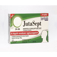 JutaVit JutaSept szopogató tabletta MENTOL-EUKALIPTUSZ 24x vitamin és táplálékkiegészítő