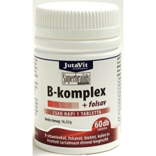 JutaVit JutaVit B-Komplex + Folsav (60 db) vitamin és táplálékkiegészítő